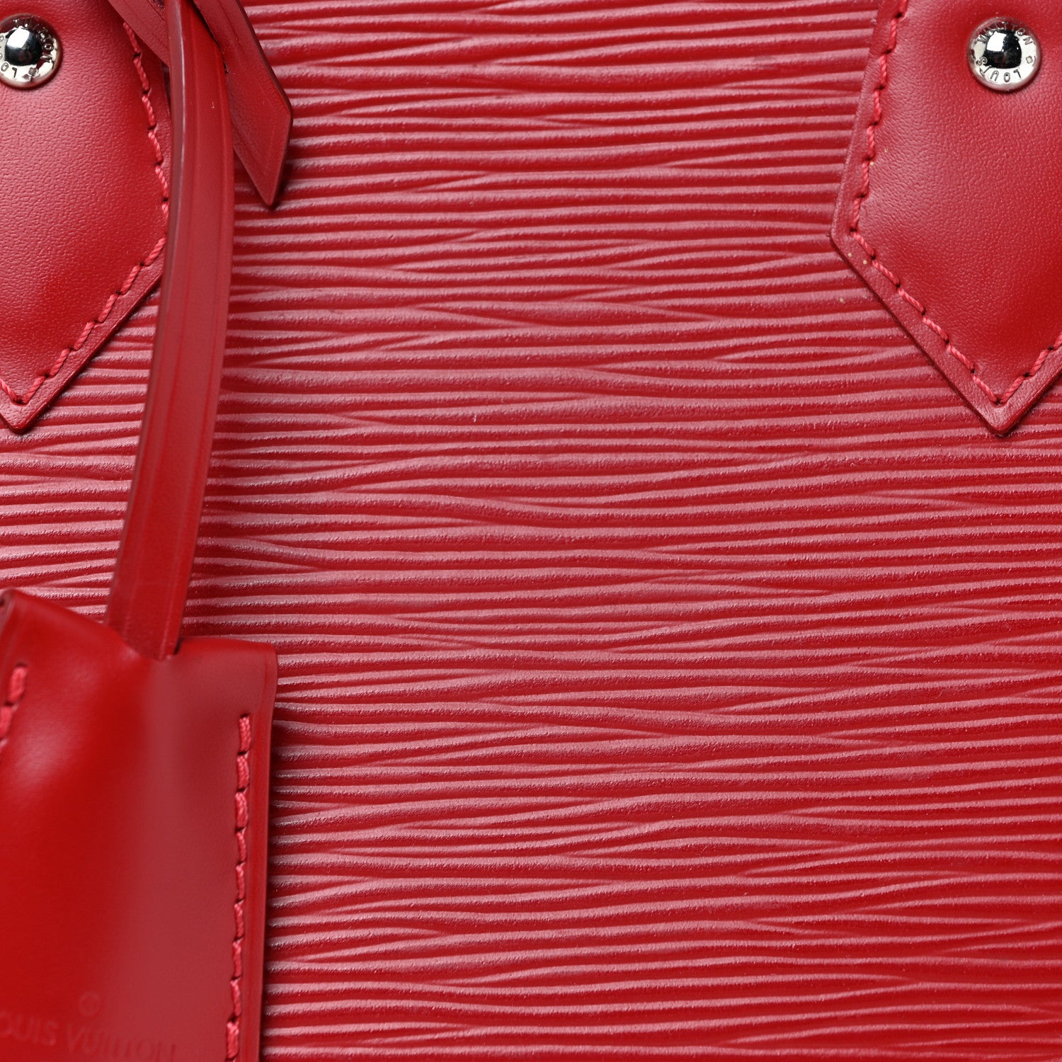 Louis Vuitton Epi Alma BB Carmine 7 of 20
