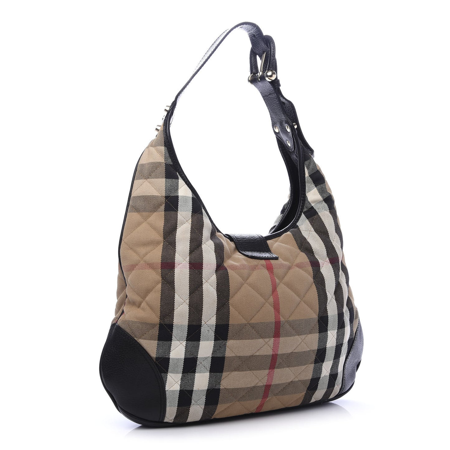 House Check Quilted Brook Hobo