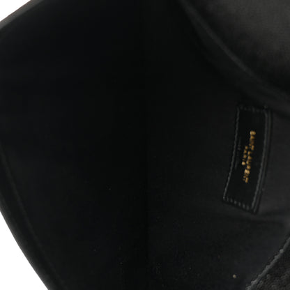 Saint Laurent Grain De Poudre Uptown Pouch Black 5 of 7