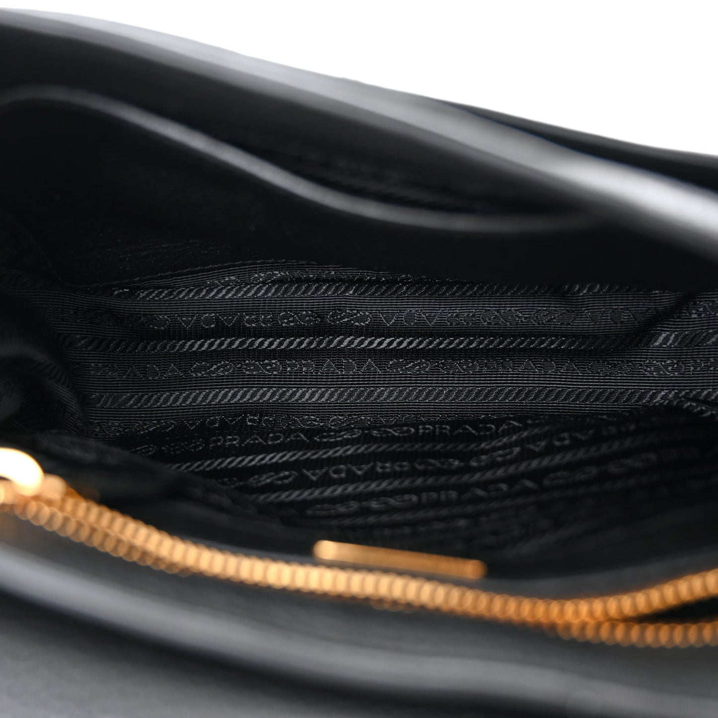 Vitello Daino Double Buckle Messenger Bag Black
