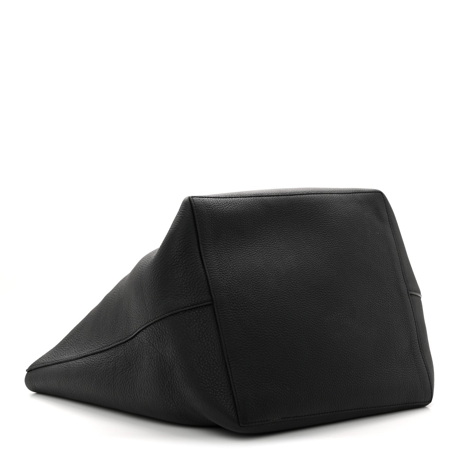 The Row Grained Calfskin Park Tote Three Black 5 of 13