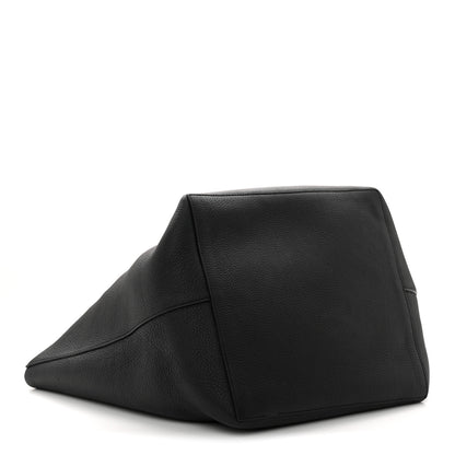 The Row Grained Calfskin Park Tote Three Black 5 of 13