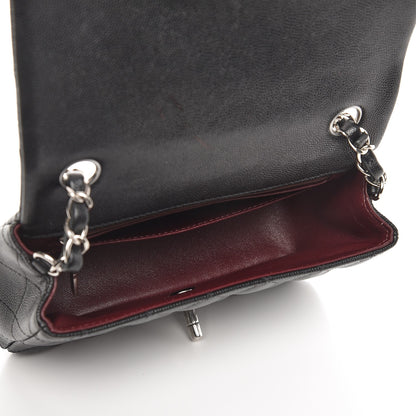 Chanel Caviar Quilted Mini Rectangular Flap Black 5 of 10