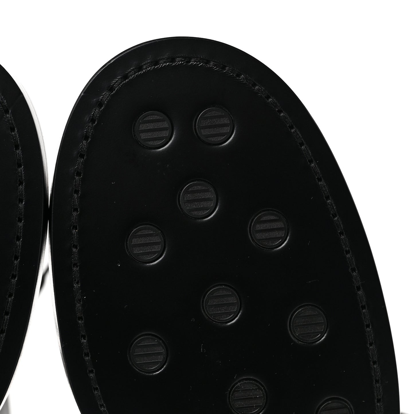 Shiny Calfskin Lace Up Combat Boots 39 Black