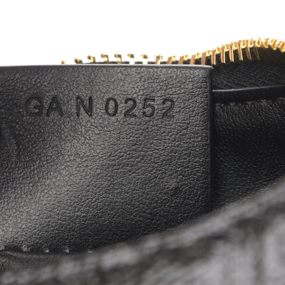 Givenchy Coated Canvas Logo 4G Embossed Small Moon Cut Out Shoulder Bag Black 7 of 10