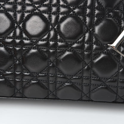 Christian Dior Lambskin Cannage Lady Dior Shoulder Bag Black 13 of 16