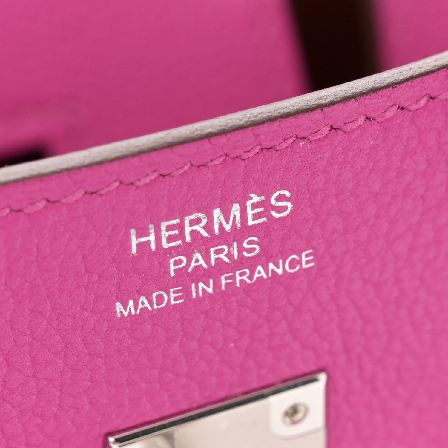 Hermes Taurillon Novillo Verso Birkin 25 Magnolia Sienne 6 of 12