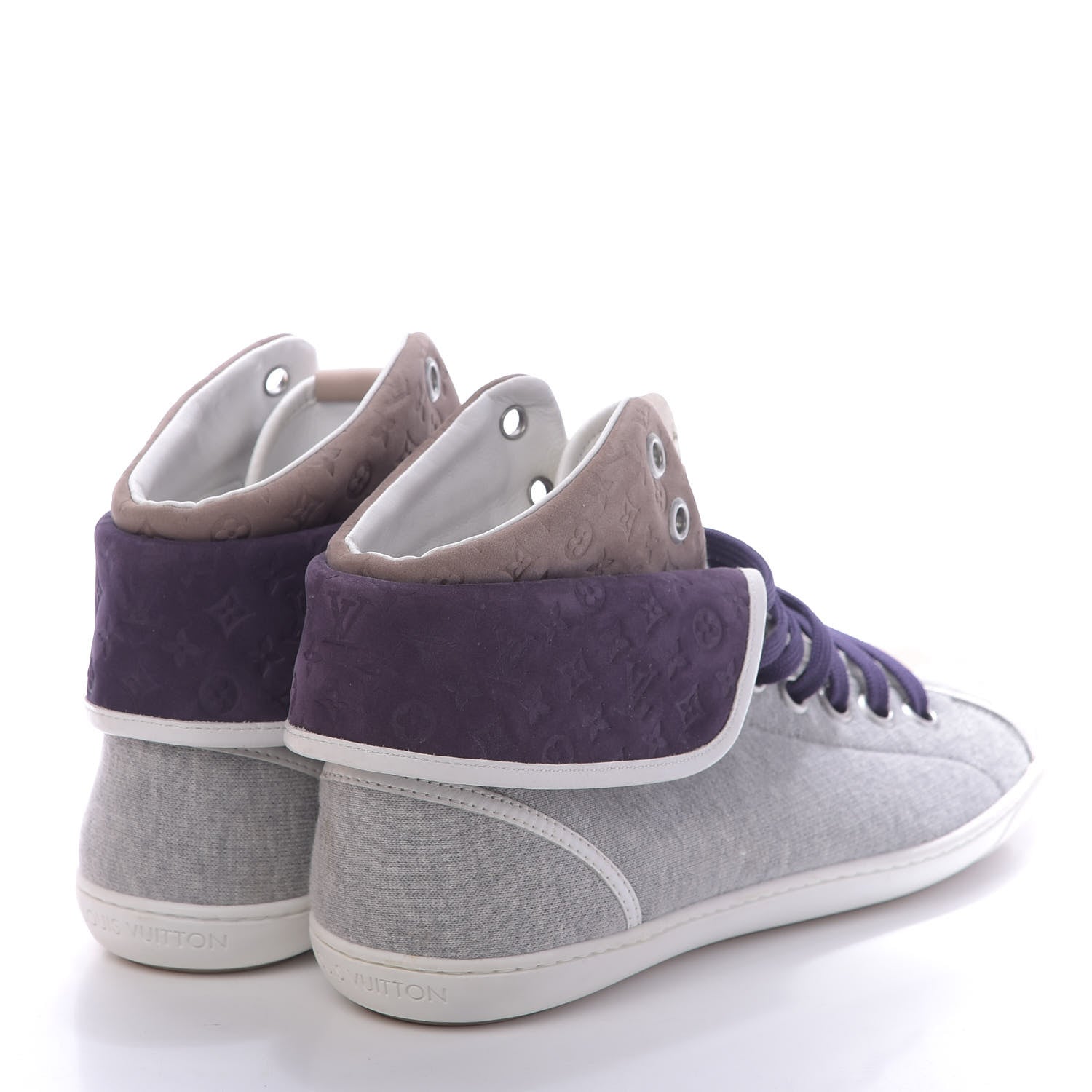 Louis Vuitton Fabric Suede Monogram Brea Sneaker 40 4 of 10