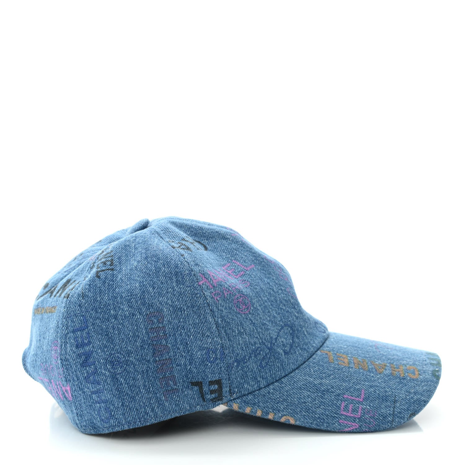 Chanel Denim Mood Cap Hat Blue 5 of 7