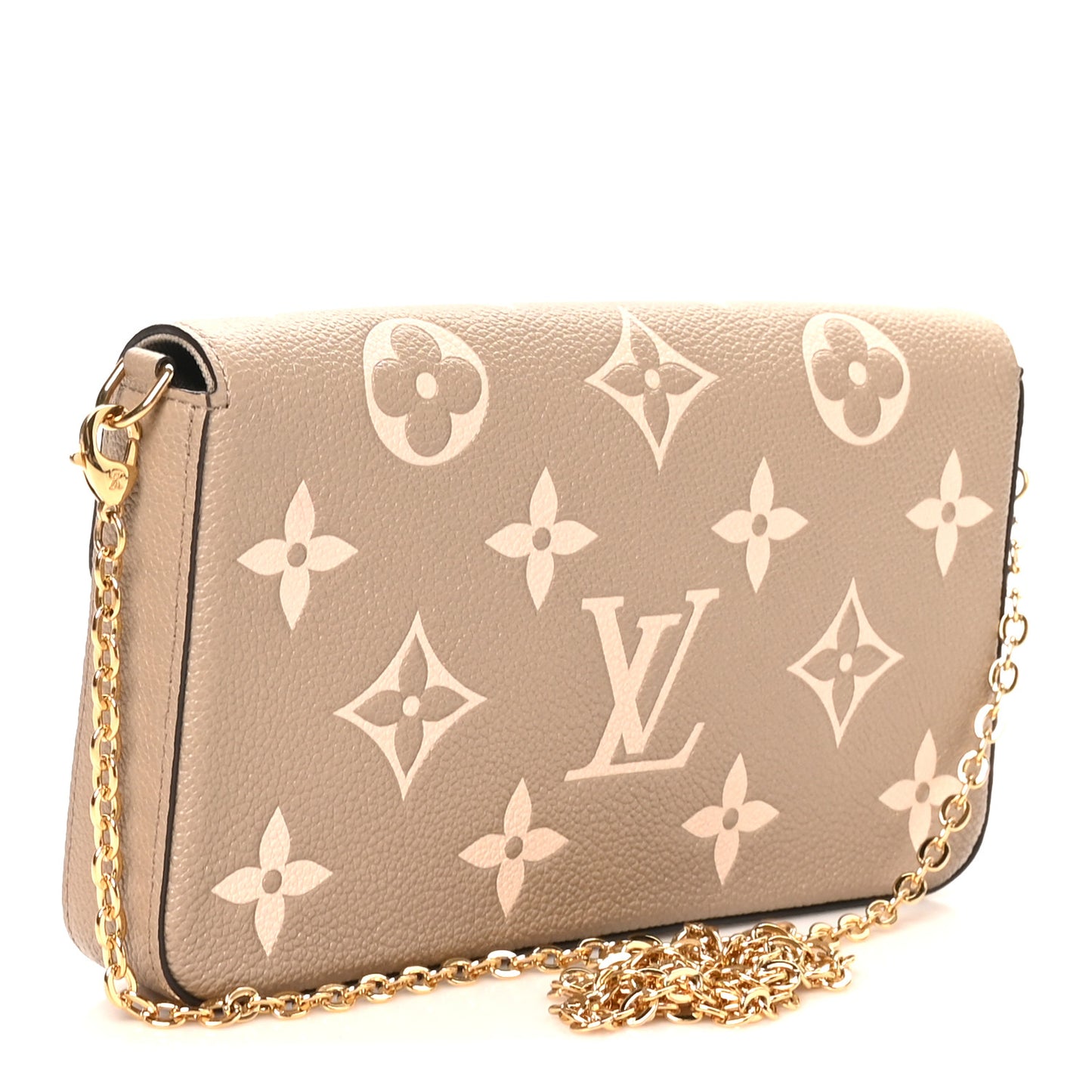 Empreinte Monogram Giant Felicie Pochette Tourterelle Creme