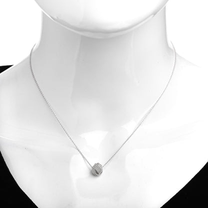 Tiffany Sterling Silver Twist Knot Pendant Necklace 2 of 4