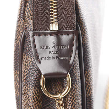 Louis Vuitton Damier Ebene Eva Clutch 6 of 13