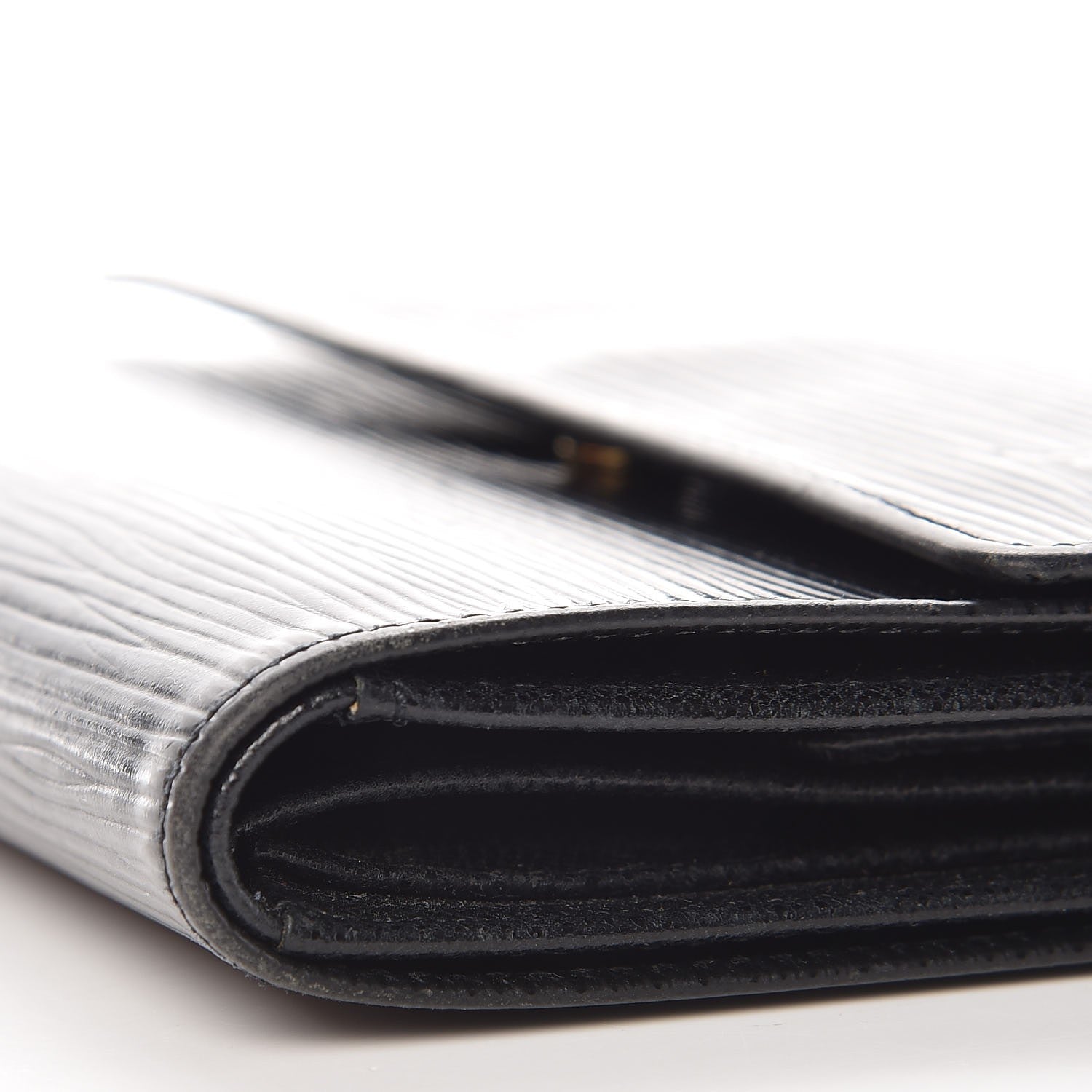 Louis Vuitton Epi Porte Tresor Etui Papiers Wallet Black 10 of 10