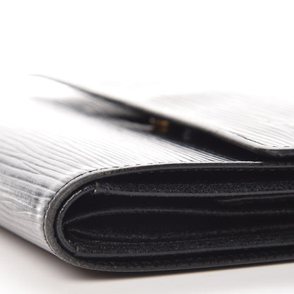Louis Vuitton Epi Porte Tresor Etui Papiers Wallet Black 10 of 10