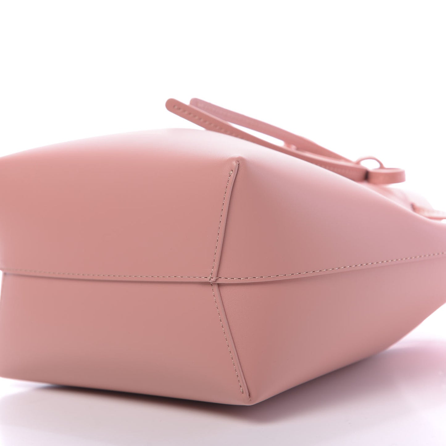 Calfskin Mini Bucket Bag Blush