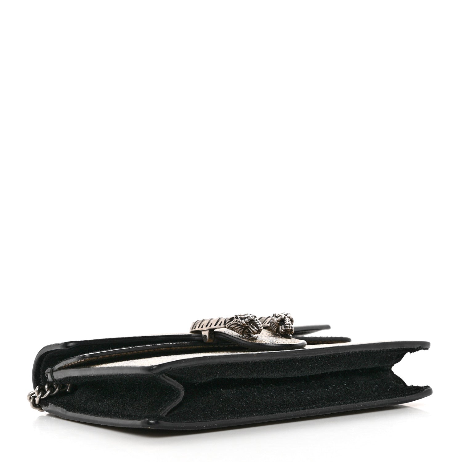 Gucci GG Supreme Monogram Super Mini Dionysus Shoulder Bag Black 4 of 7