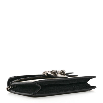 Gucci GG Supreme Monogram Super Mini Dionysus Shoulder Bag Black 4 of 7