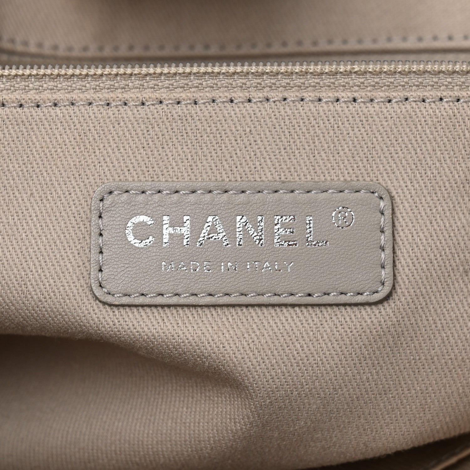 Chanel Glazed Calfskin Small Deauville Tote Black 6 of 10