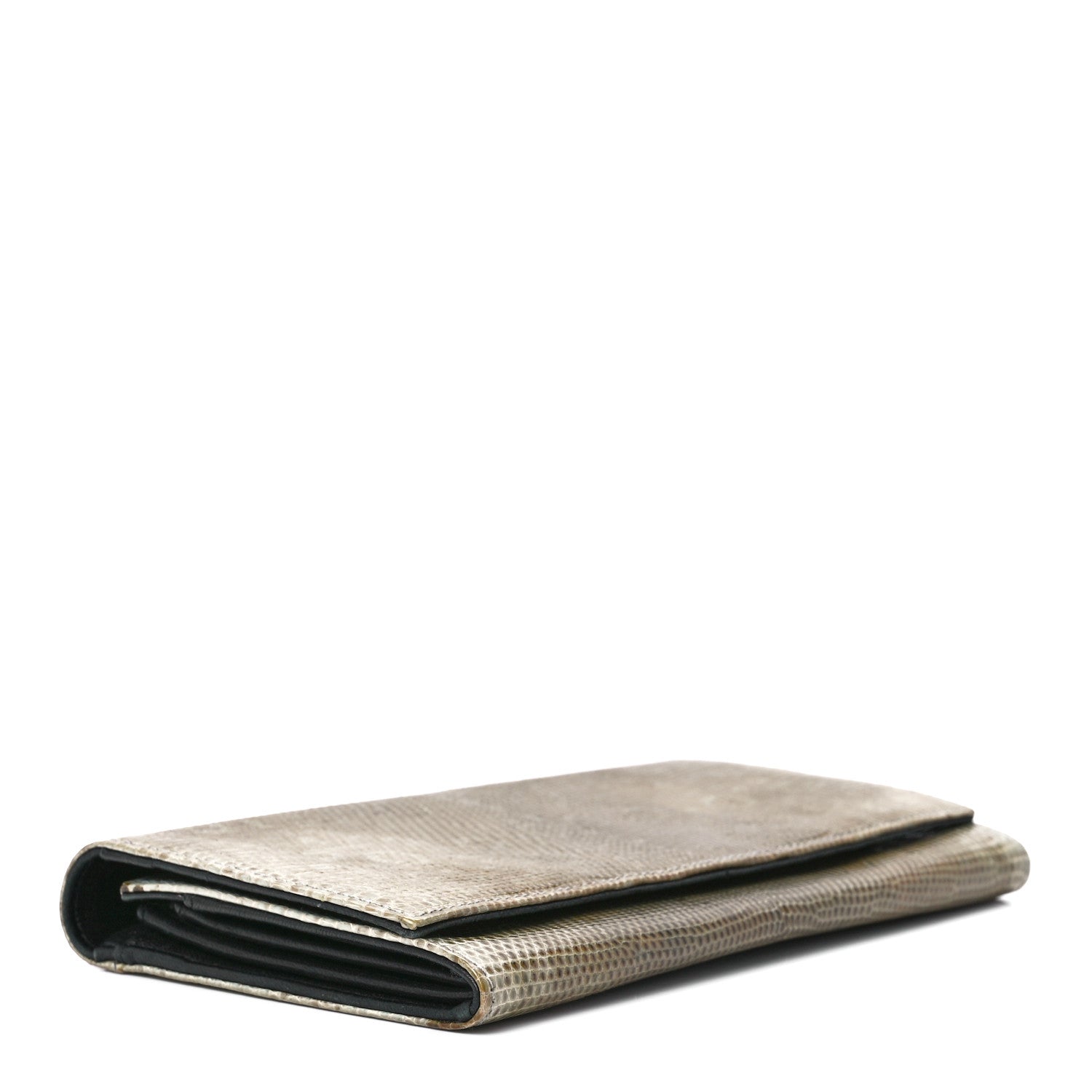 Prada Lizard Continental Wallet Multicolor 4 of 13