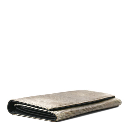 Prada Lizard Continental Wallet Multicolor 4 of 13