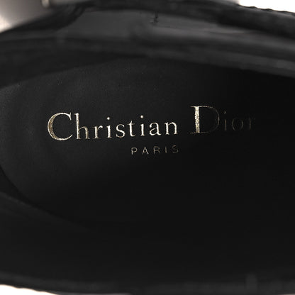 Christian Dior Calfskin Diorsaddle Boots 39 Black 8 of 8