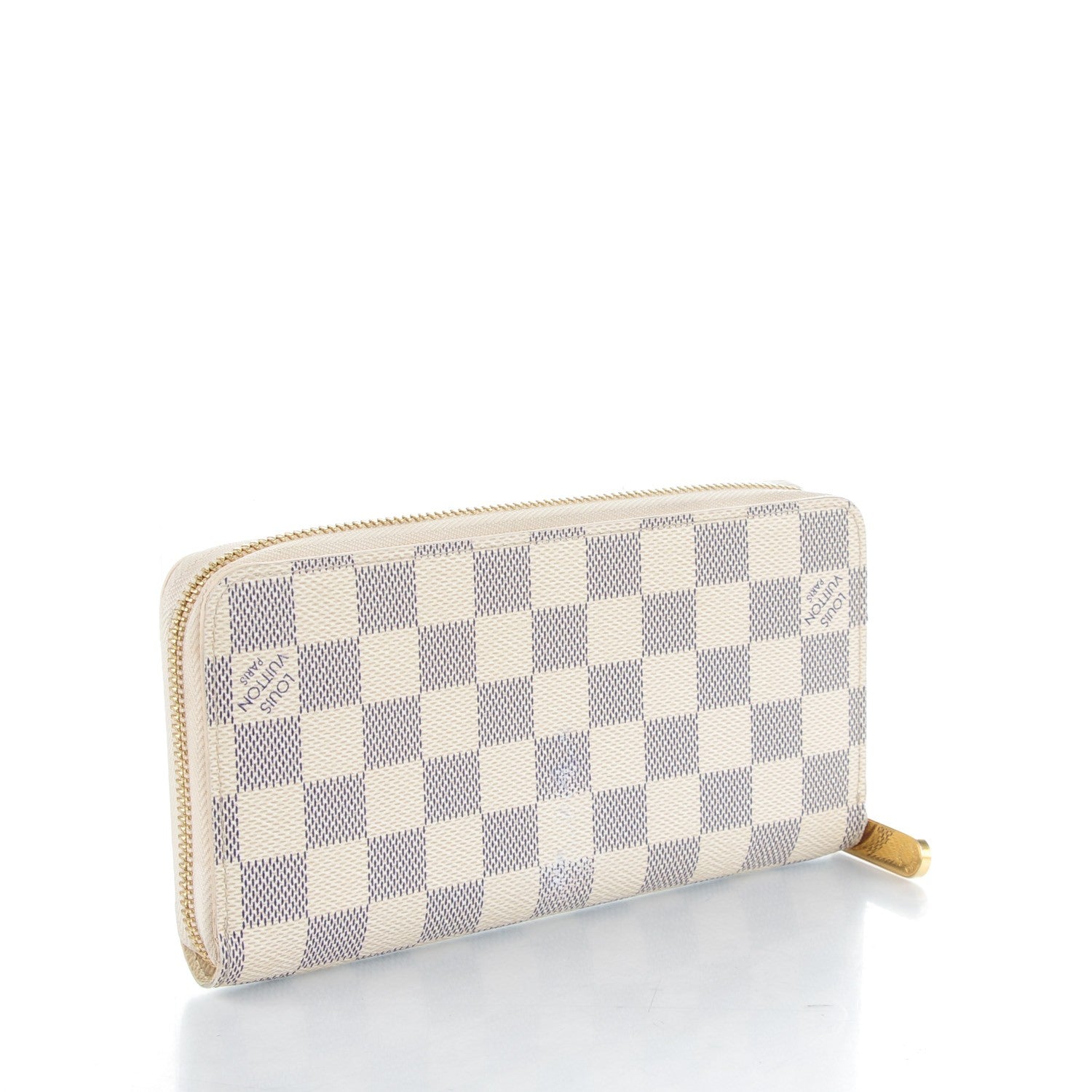 Louis Vuitton Damier Azur Zippy Wallet 3 of 8