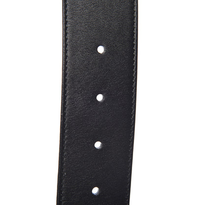 Gucci Calfskin Double G 40mm Belt 75 30 Black 4 of 7
