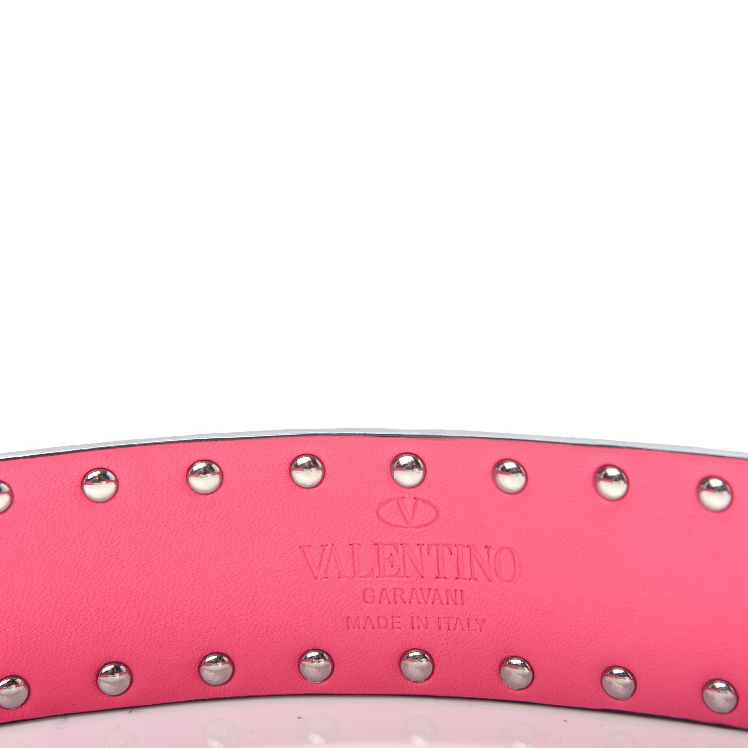 Valentino Garavani Lambskin Free Rockstud Spike Shoulder Strap Shadow Pink 4 of 5
