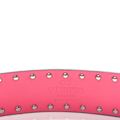 Valentino Garavani Lambskin Free Rockstud Spike Shoulder Strap Shadow Pink 4 of 5