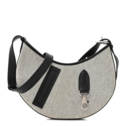 Hermes Canvas Swift P'tit Arcon Ecru Black 1 of 10