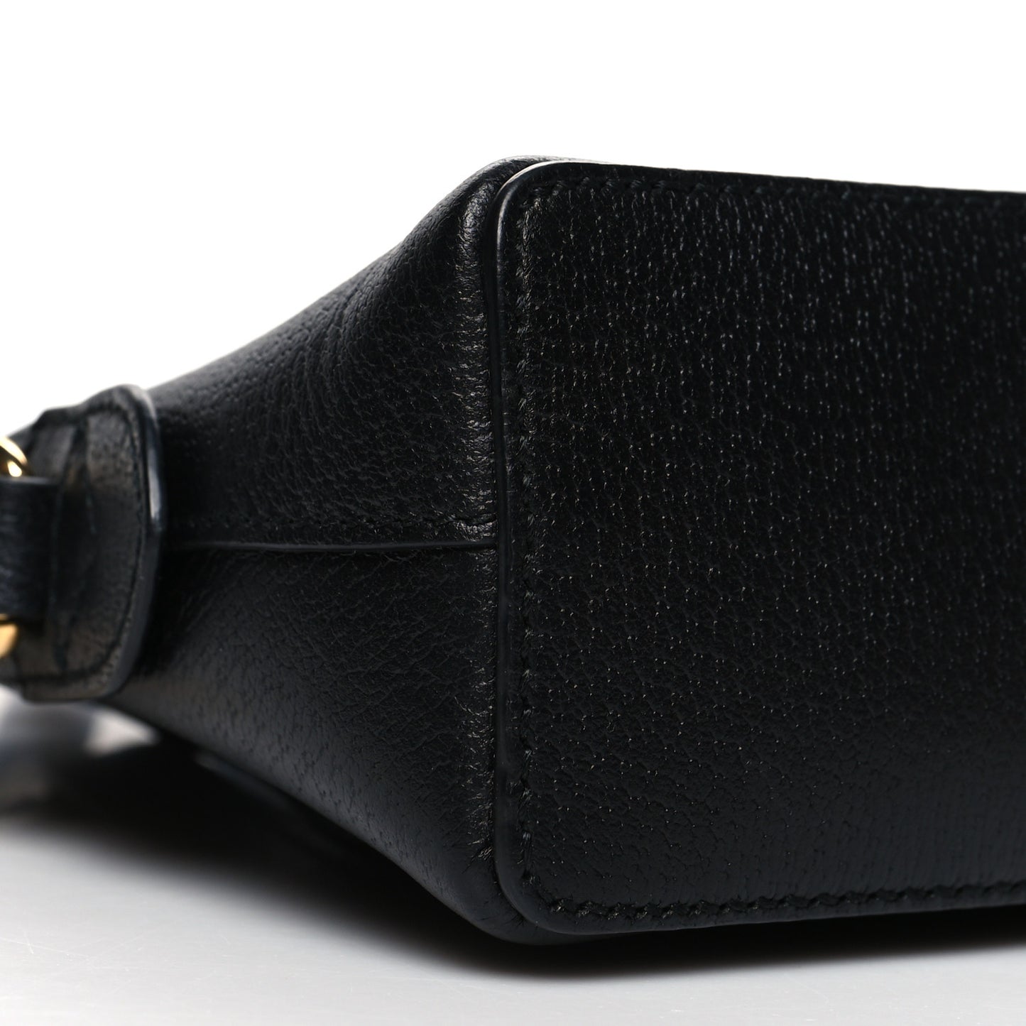 Calfskin GG Web Small Ophidia Dome Shoulder Bag Black
