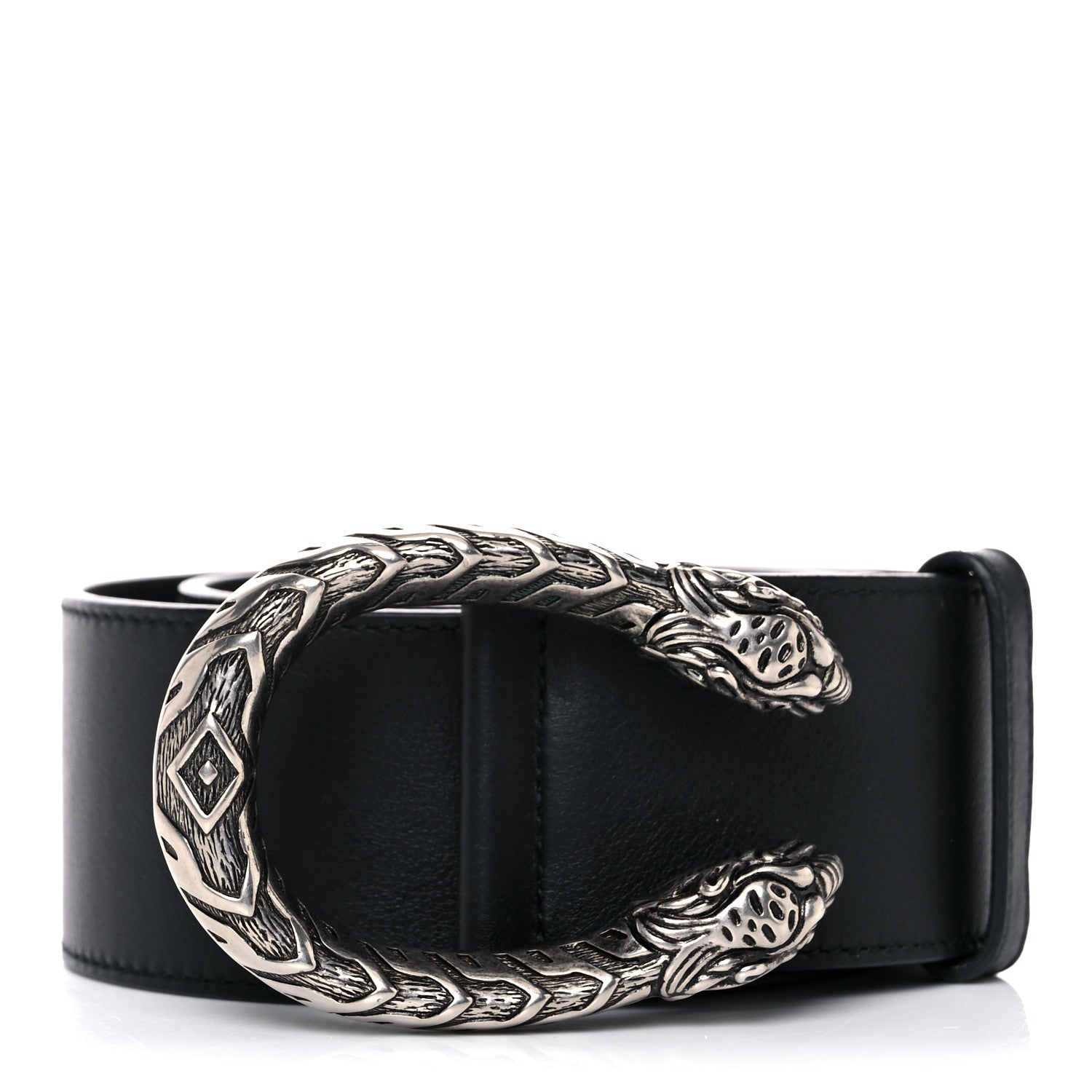Gucci Calfskin Dionysus Belt 80 32 Black 1 of 7