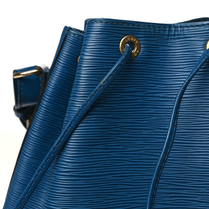 Louis Vuitton Epi Petit Noe Blue 10 of 10