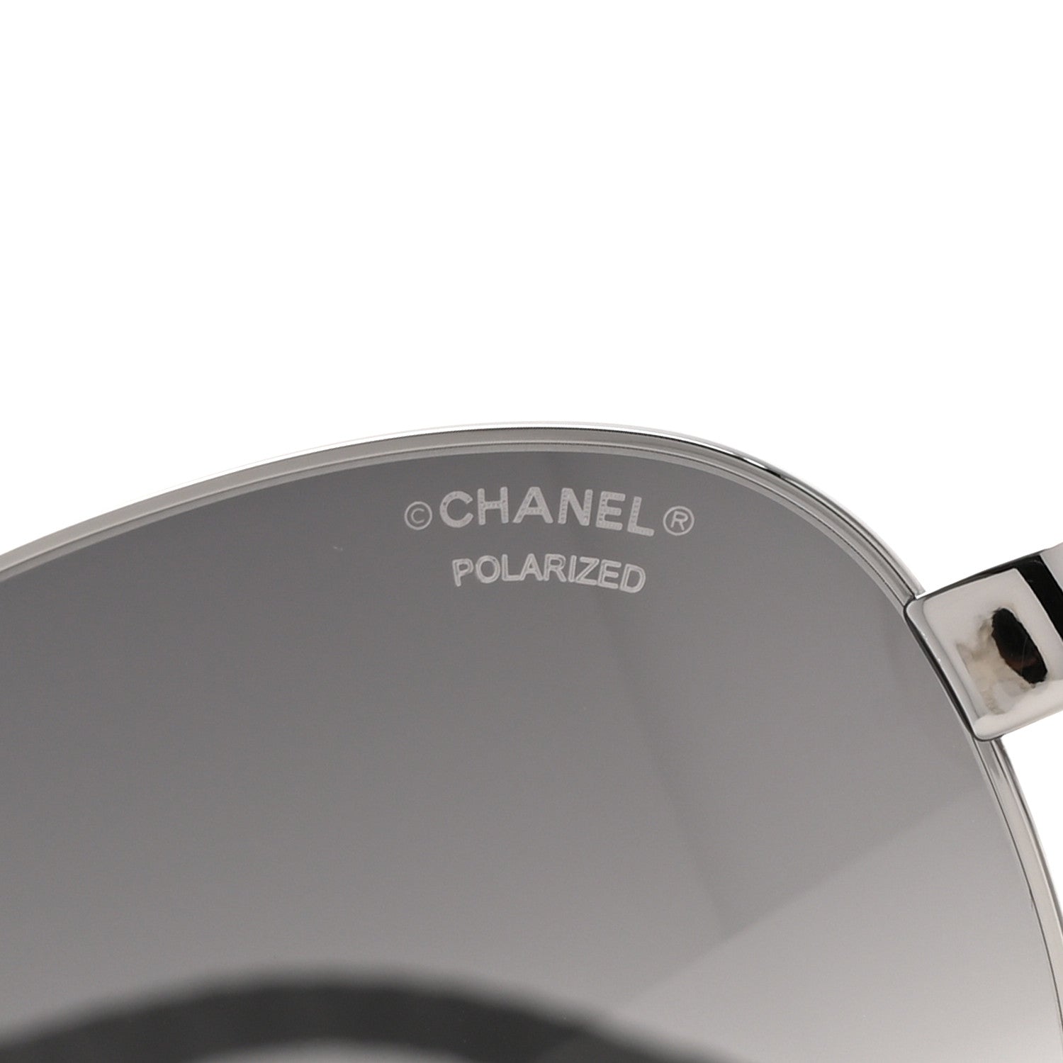 Chanel Aviator Polarized Sunglasses 4204-Q Black 7 of 8