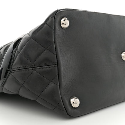 Chanel Calfskin Quilted Large Cambon Tote Black 9 of 11