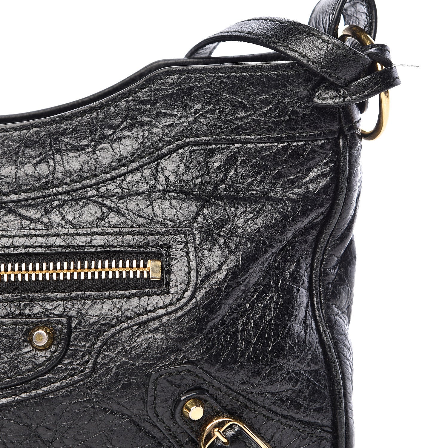 Balenciaga Agneau Classic Gold Hardware Hip Black 11 of 11