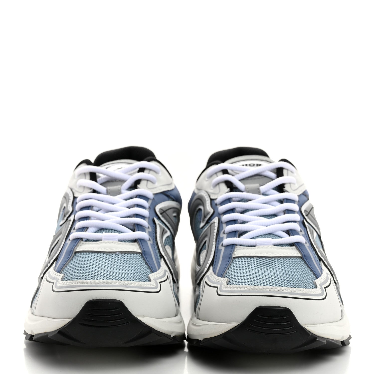 Christian Dior Technical Mesh Calfskin B30 Sneakers 42 White Blue 2 of 10