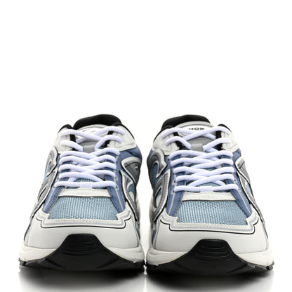 Christian Dior Technical Mesh Calfskin B30 Sneakers 42 White Blue 2 of 10