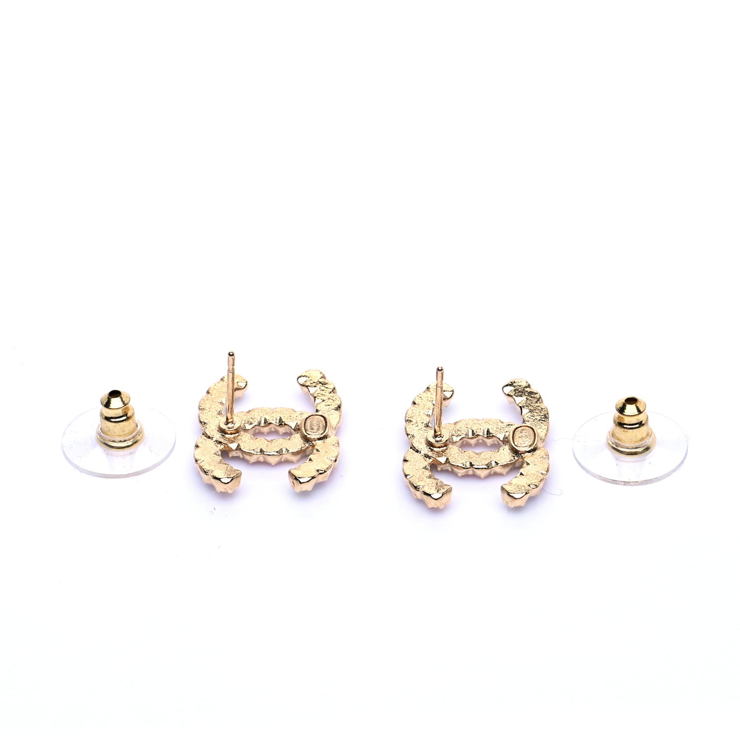 Crystal Over The Rainbow CC Earrings Gold Multicolor