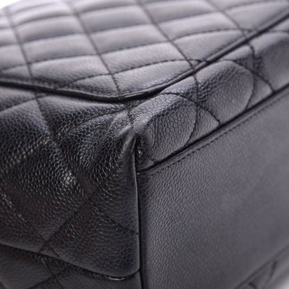 Chanel Caviar Quilted Jumbo Kelly Flap Black 13 of 16