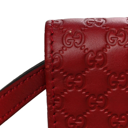 Gucci Microguccissima Crossbody Wallet Red 15 of 16