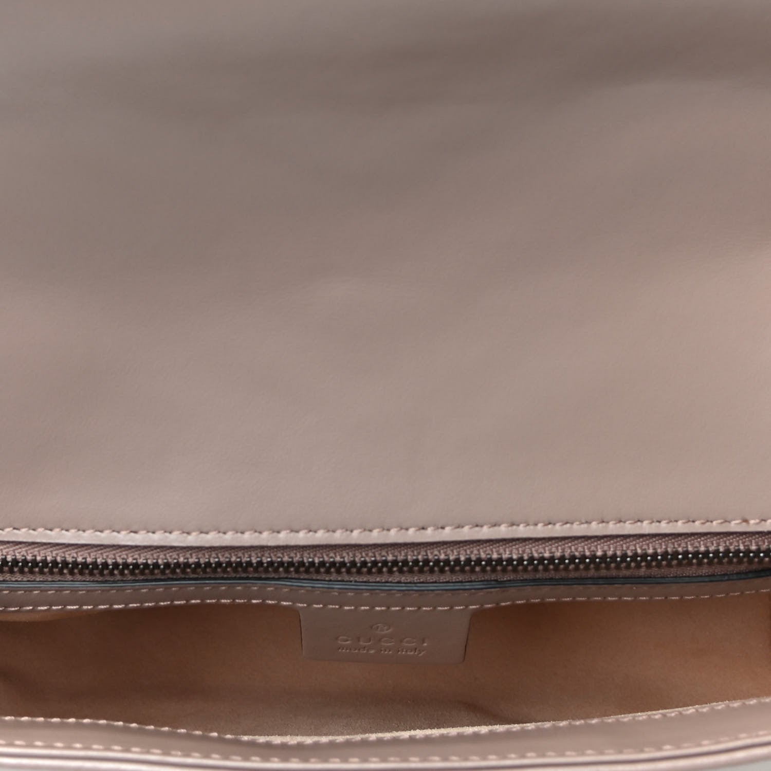 Gucci Calfskin Matelasse Small GG Marmont Shoulder Bag Porcelain Rose 7 of 8