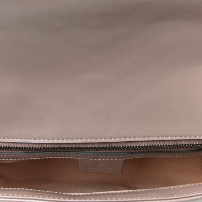 Gucci Calfskin Matelasse Small GG Marmont Shoulder Bag Porcelain Rose 7 of 8