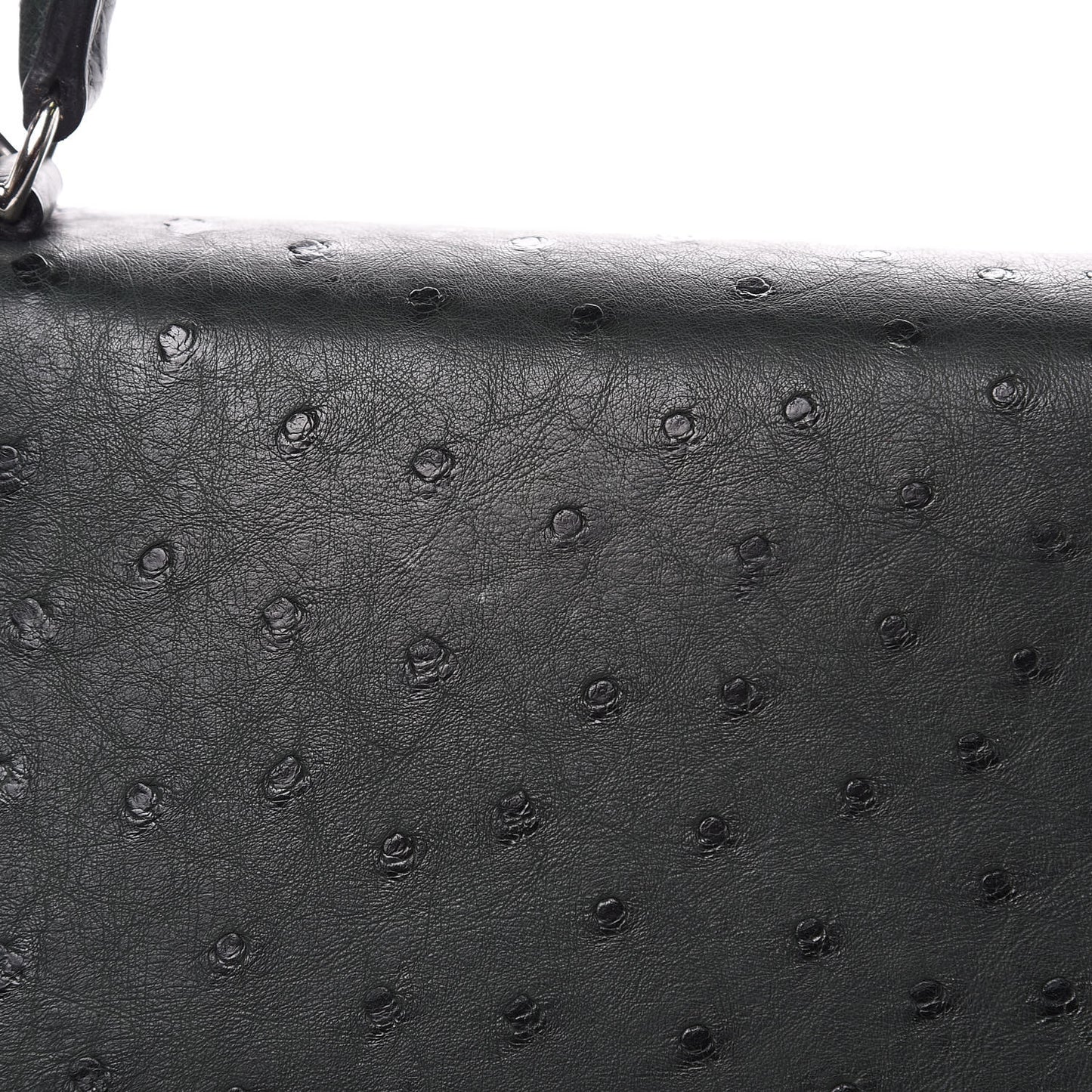 Ostrich Kelly Sellier 28 Vert Titien