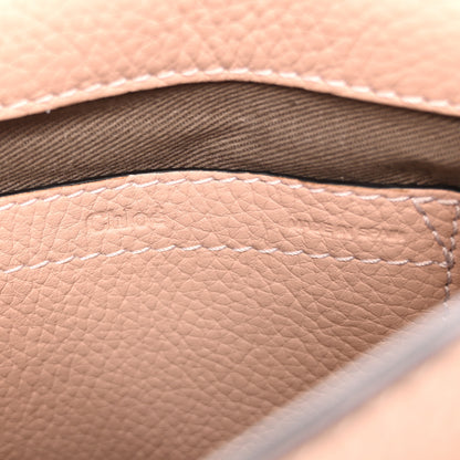 Chloe Grained Calfskin Mini Marcie Saddle Bag Blush Nude 6 of 10