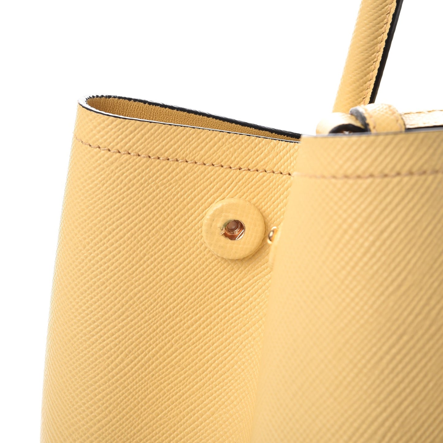 Saffiano Cuir Medium Double Bag Polline