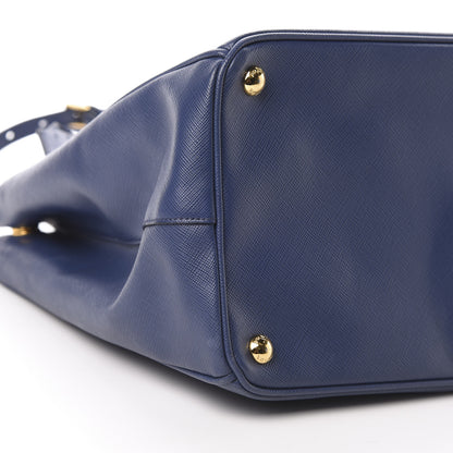 Prada Saffiano Large Galleria Double Zip Tote Bluette 13 of 18