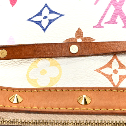 Louis Vuitton Monogram Multicolor Pochette Accessories White 15 of 17