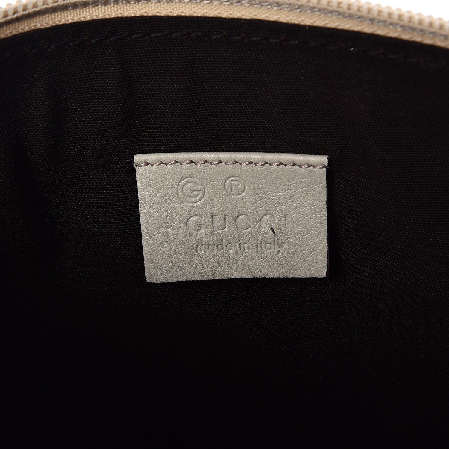 Gucci Guccissima Wristlet Off White 6 of 9
