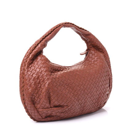 Bottega Veneta Nappa Intrecciato Medium Belly Veneta Hobo Rust 2 of 8